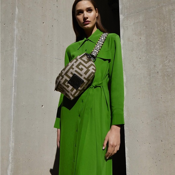 Geometric Patterned Belt Bag - Picture 8 of 9